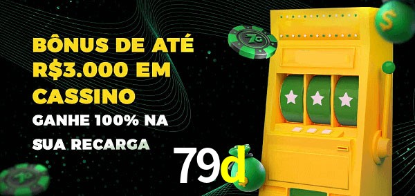 79d melhor bônus de depósito